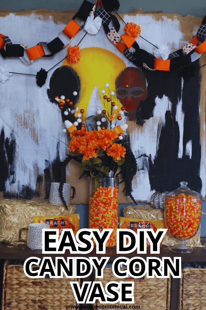 Sweeten Your Home Decor with a DIY Candy Corn Vase – Being Ecomomical