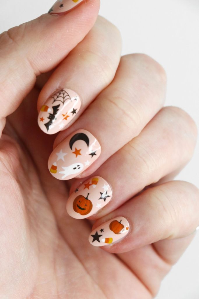 simple fall nails 