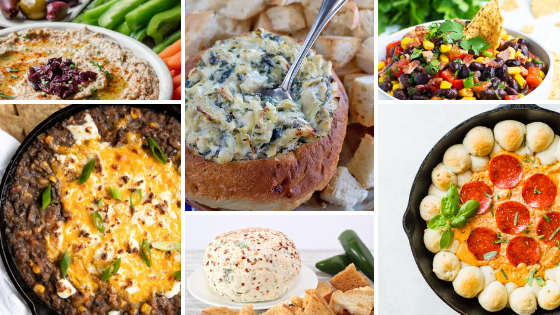 30 Dip Recipes | Super Bowl Dip Recipes