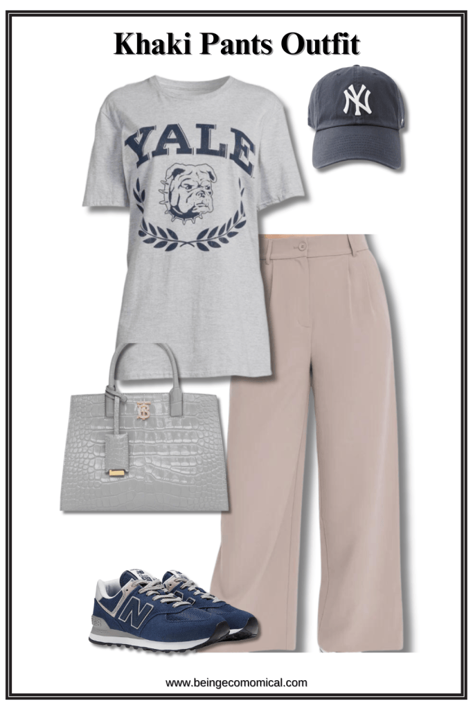 khaki pants outfit ideas
