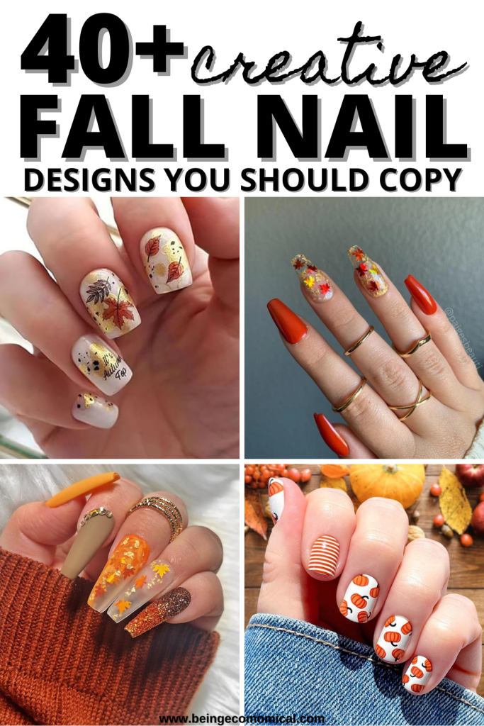 40 creative fall nail designs 