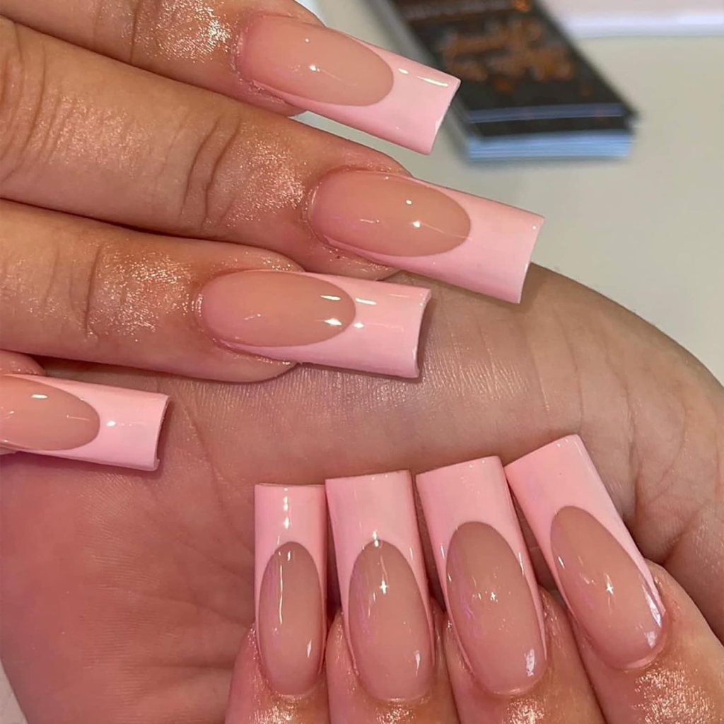 35 pink nail design ideas | pink press on nails ideas | press on nails ideas 
