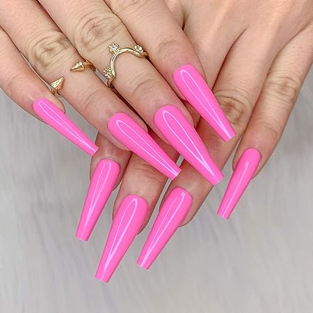 35 pink nail design ideas | pink press on nails ideas | press on nails ideas 