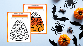 Halloween Printable Coloring Page – Color By&nbsp;Letter