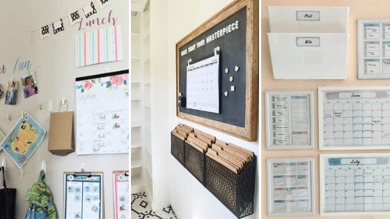 Easy DIY Command Center Ideas