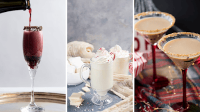 40+ Holiday Drink Ideas For Your Next Party | Easy Holiday Drink & Cocktail&nbsp;Ideas