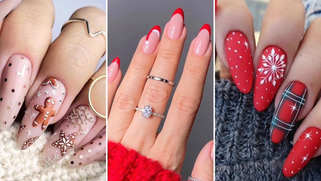 50 Christmas Nails Ideas You’ll Want To Copy This&nbsp;Year