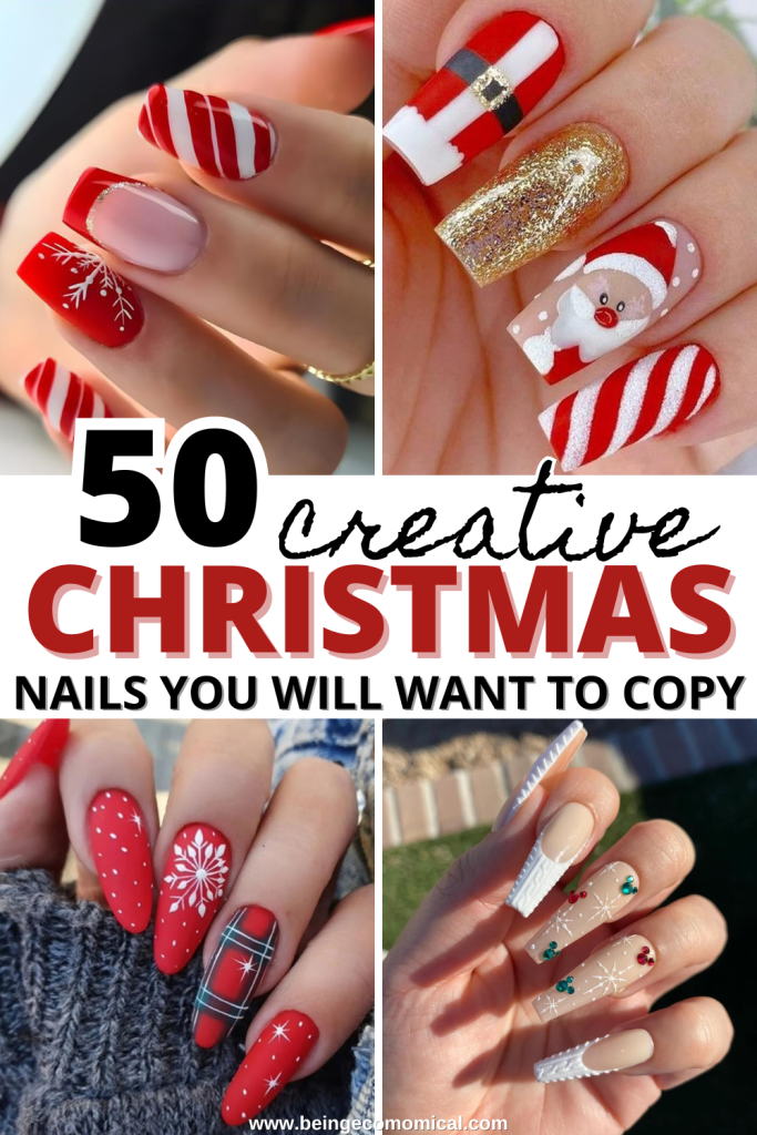50 Christmas nails ideas