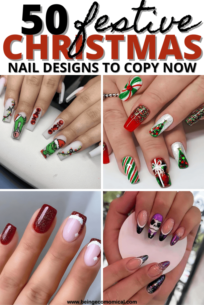 50 Christmas nails ideas