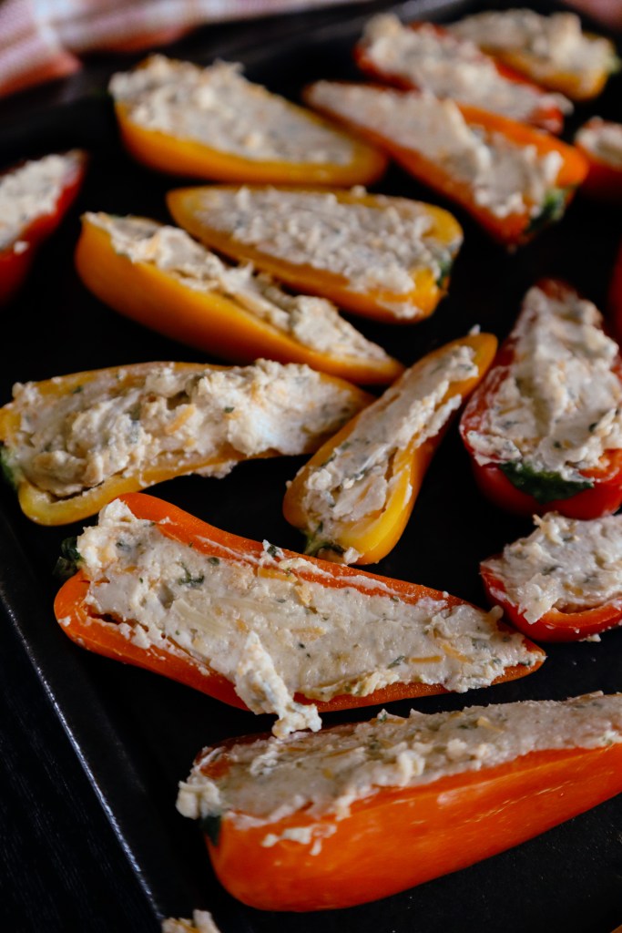 Philadelphia cream cheese stuffed jalapenos
