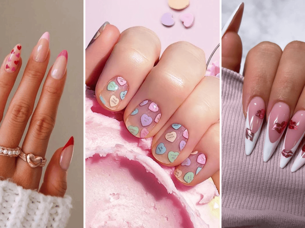 15 Valentine’s Day Nails Ideas to Copy This&nbsp;Year
