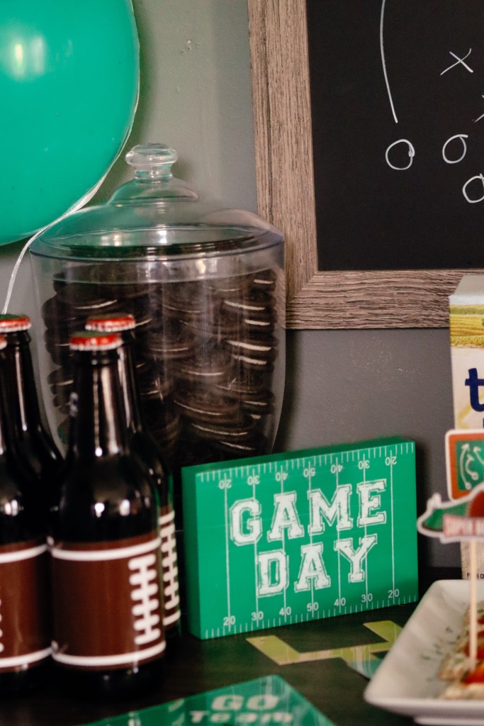 super bowl party decorations table decorations | ideas for super bowl party