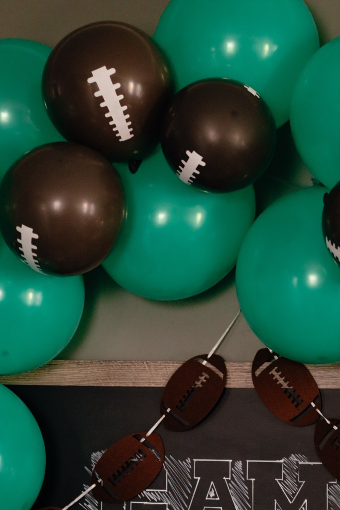 football decorations balloons super bowl party balloons | ideas for super bowl party 