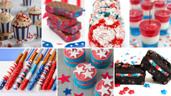 80 Red White And Blue Recipes