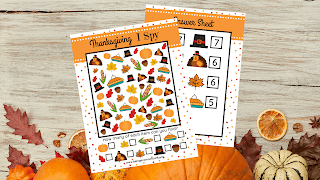 Thanksgiving I Spy Printable – FREE Thanksgiving&nbsp;Printables