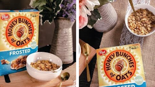 Mix Up Your Mornings With New Honey Bunches Of Oats® Frosted&nbsp;Cereal