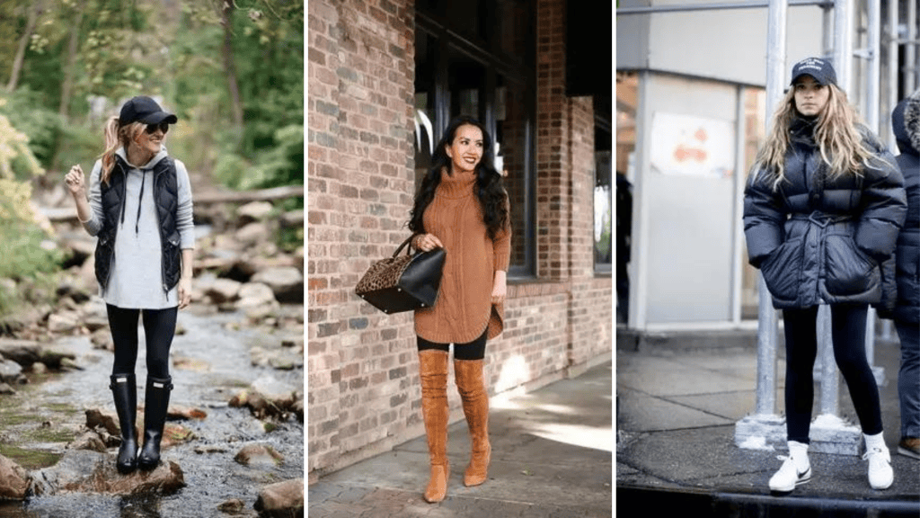 20+ Surprisingly Simple And Chic Black Leather Leggings Outfit For&nbsp;Fall