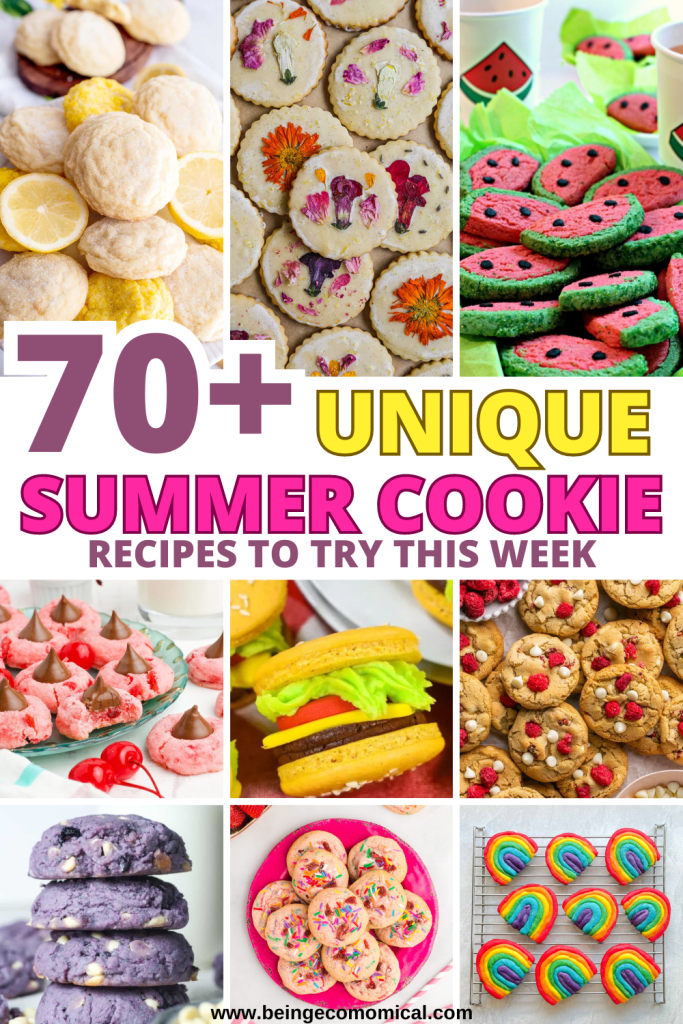 70+ summer cookie recipe ideas