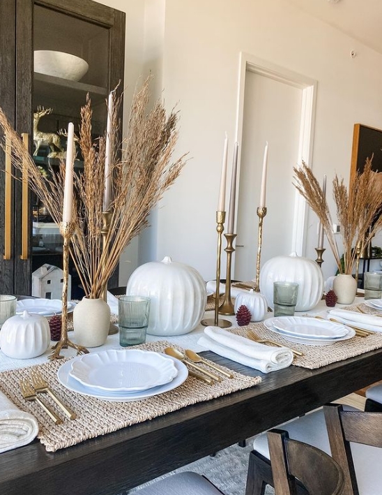 thanksgiving table decor | thanksgiving tablescape | thanksgiving table ideas | thanksgiving table setting ideas | thanksgiving table decor ideas | thanksgiving table settings
