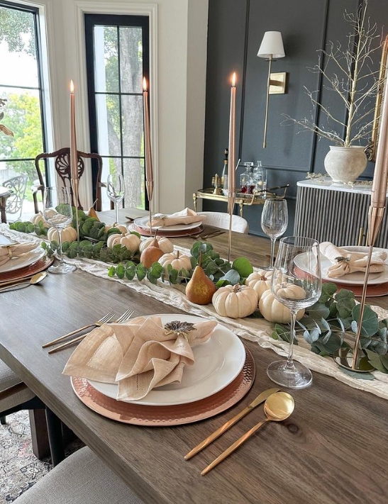thanksgiving table decor | thanksgiving tablescape | thanksgiving table ideas | thanksgiving table setting ideas | thanksgiving table decor ideas | thanksgiving table settings
