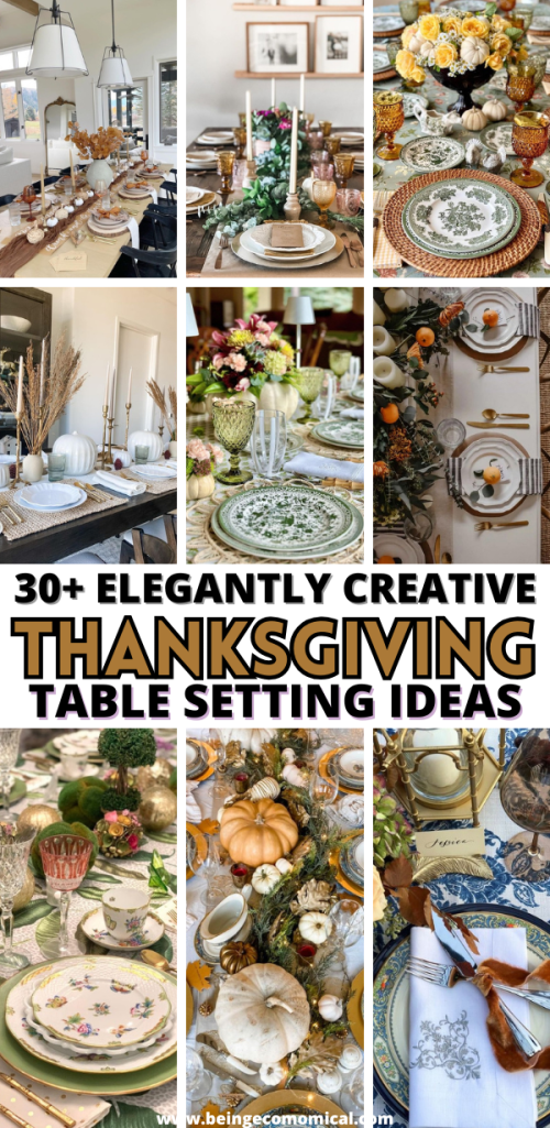 thanksgiving table decor | thanksgiving tablescape | thanksgiving table ideas | thanksgiving table setting ideas | thanksgiving table decor ideas | thanksgiving table settings