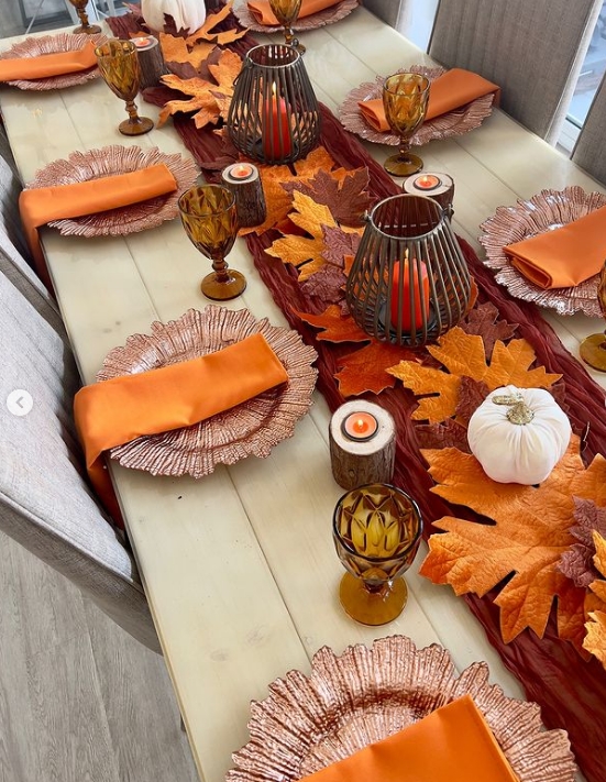 thanksgiving table decor | thanksgiving tablescape | thanksgiving table ideas | thanksgiving table setting ideas | thanksgiving table decor ideas | thanksgiving table settings