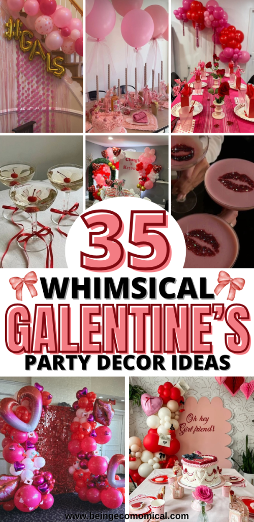 Galentine's Day decor ideas
Valentine’s Day party inspiration
Romantic table settings
Balloon garlands for parties
Pink and red party themes
Heart-themed party decor
Galentine’s photo backdrops
Creative Valentine’s desserts
DIY Galentine’s Day ideas