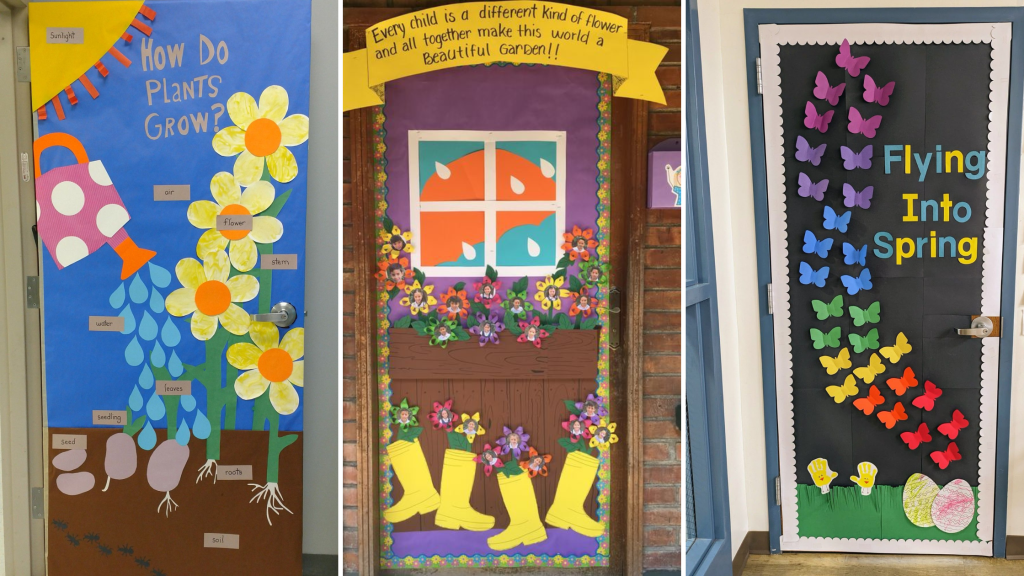 30+ Spring Classroom Door Ideas to Brighten Up Your&nbsp;Classroom