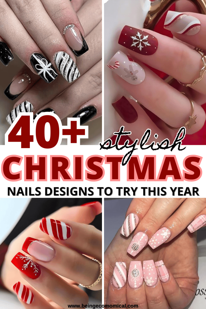 Christmas nail designs
Holiday nails ideas
Winter nails
Festive nail art
Christmas-themed nails
Glitter Christmas nails
Red and green nail designs
Cute holiday nails
Elegant winter manicure
Best Christmas nail art for 2024
Easy DIY holiday nail ideas
Trending Christmas nails for women
Cute winter nail designs for short nails
Christmas nail inspiration for festive looks