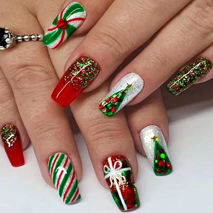 Christmas nail designs
Holiday nails ideas
Winter nails
Festive nail art
Christmas-themed nails
Glitter Christmas nails
Red and green nail designs
Cute holiday nails
Elegant winter manicure
Best Christmas nail art for 2024
Easy DIY holiday nail ideas
Trending Christmas nails for women
Cute winter nail designs for short nails
Christmas nail inspiration for festive looks