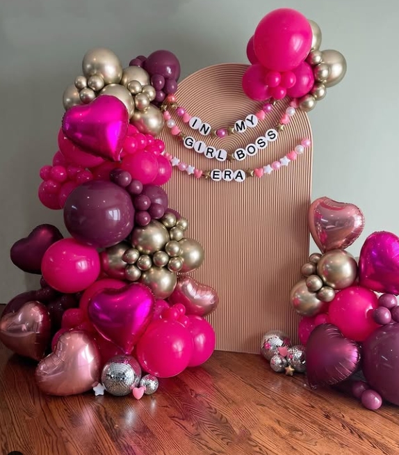 Galentine's Day decor ideas
Valentine’s Day party inspiration
Romantic table settings
Balloon garlands for parties
Pink and red party themes
Heart-themed party decor
Galentine’s photo backdrops
Creative Valentine’s desserts
DIY Galentine’s Day ideas