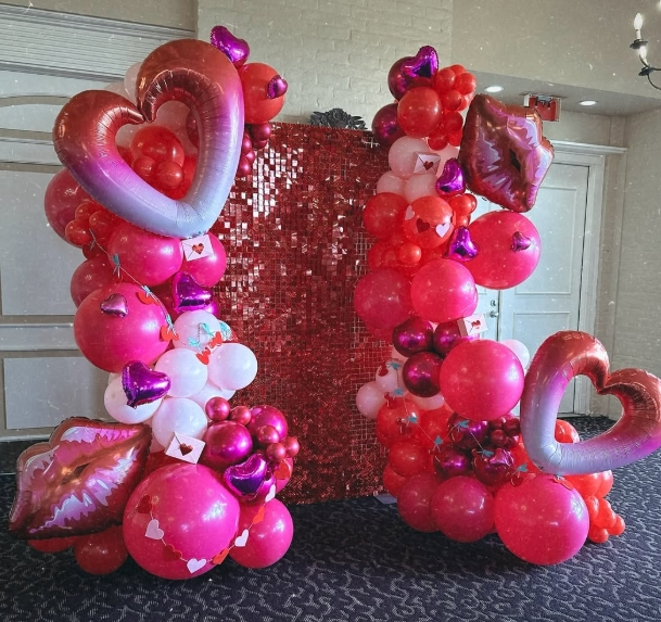 Galentine's Day decor ideas
Valentine’s Day party inspiration
Romantic table settings
Balloon garlands for parties
Pink and red party themes
Heart-themed party decor
Galentine’s photo backdrops
Creative Valentine’s desserts
DIY Galentine’s Day ideas