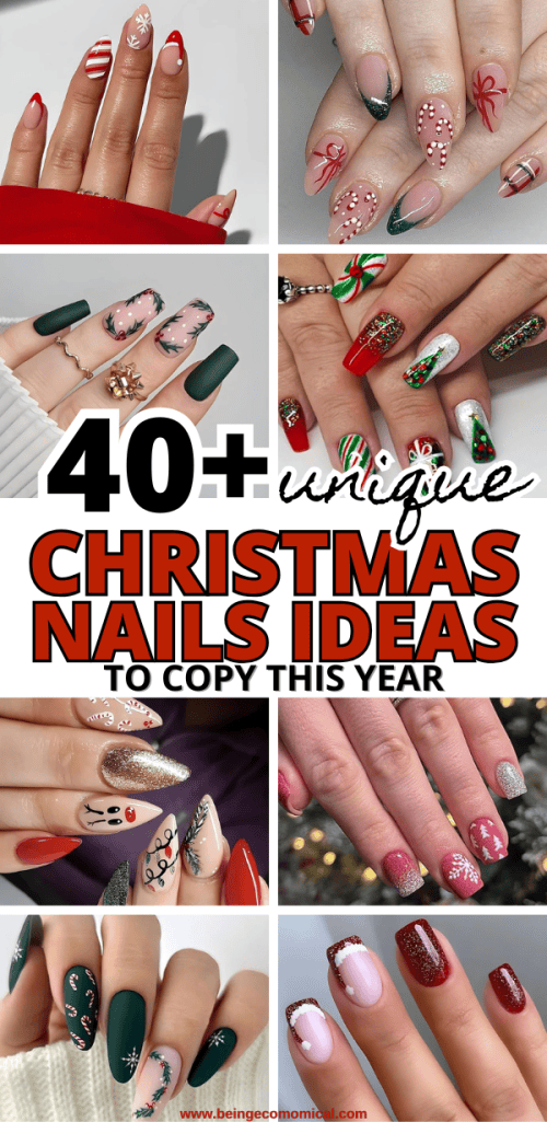 Christmas nail designs
Holiday nails ideas
Winter nails
Festive nail art
Christmas-themed nails
Glitter Christmas nails
Red and green nail designs
Cute holiday nails
Elegant winter manicure
Best Christmas nail art for 2024
Easy DIY holiday nail ideas
Trending Christmas nails for women
Cute winter nail designs for short nails
Christmas nail inspiration for festive looks