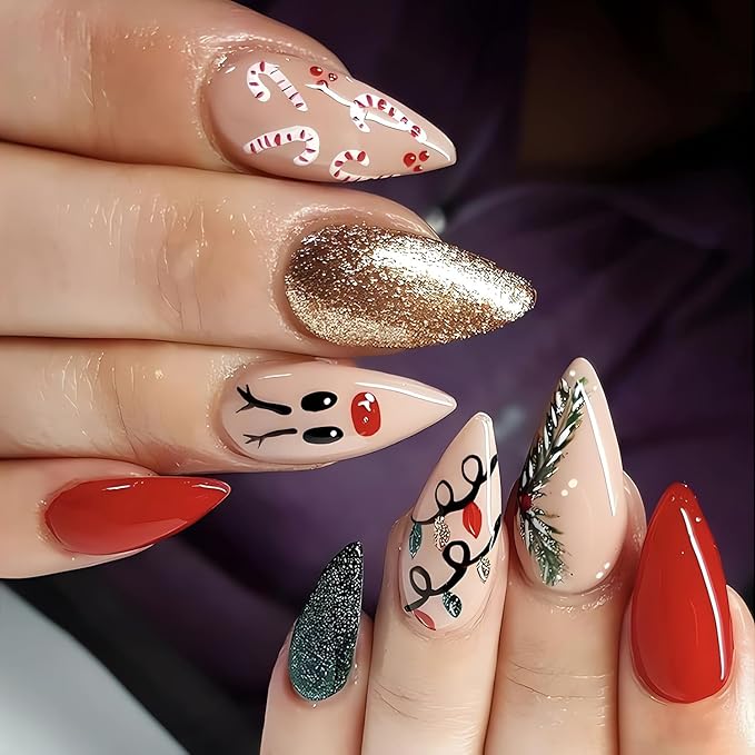 Christmas nail designs
Holiday nails ideas
Winter nails
Festive nail art
Christmas-themed nails
Glitter Christmas nails
Red and green nail designs
Cute holiday nails
Elegant winter manicure
Best Christmas nail art for 2024
Easy DIY holiday nail ideas
Trending Christmas nails for women
Cute winter nail designs for short nails
Christmas nail inspiration for festive looks