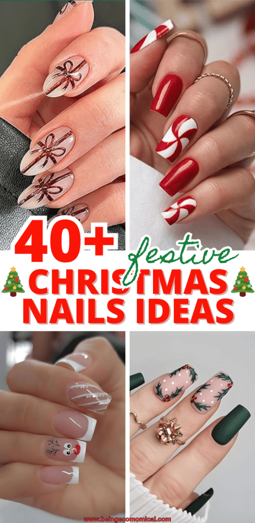 Christmas nail designs
Holiday nails ideas
Winter nails
Festive nail art
Christmas-themed nails
Glitter Christmas nails
Red and green nail designs
Cute holiday nails
Elegant winter manicure
Best Christmas nail art for 2024
Easy DIY holiday nail ideas
Trending Christmas nails for women
Cute winter nail designs for short nails
Christmas nail inspiration for festive looks