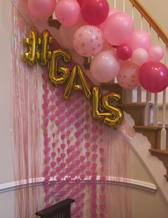 Galentine's Day decor ideas
Valentine’s Day party inspiration
Romantic table settings
Balloon garlands for parties
Pink and red party themes
Heart-themed party decor
Galentine’s photo backdrops
Creative Valentine’s desserts
DIY Galentine’s Day ideas