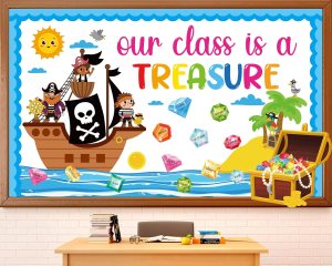 pirate themed classroom decorations bulletin board supplies