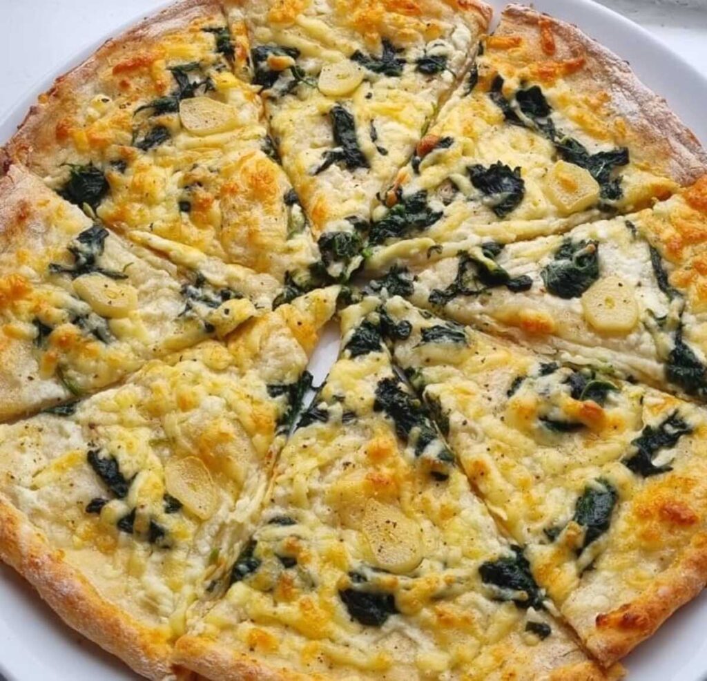 healthy cottage cheese pizza high protein easy dinner