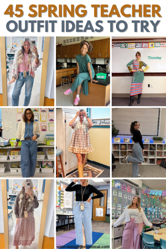 45 cute and trendy spring teacher outfit ideas