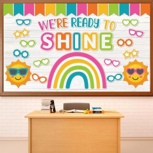 summer classroom decorations sun sunglasses bulletin board supplies