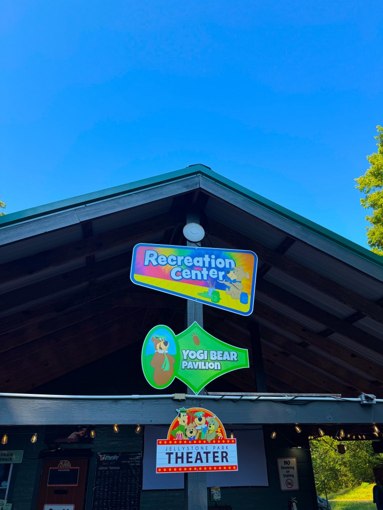 Recreation Center and Yogi Bear Pavilion at Jellystone Park Pigeon Forge