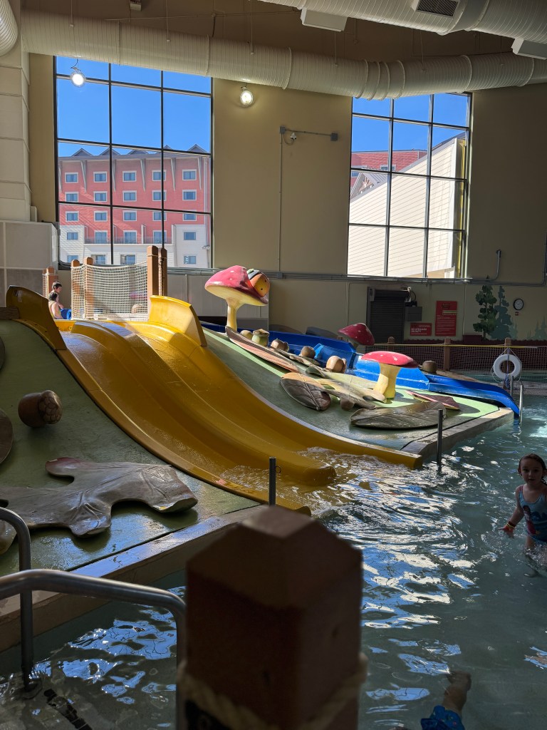 Whooping Hollow at indoor waterpark in Great Wolf Lodge in Grapevine, Texas