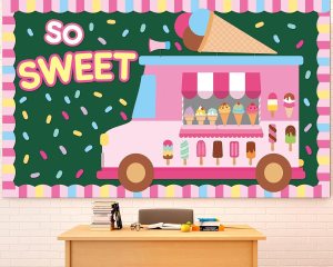 ice cream classroom decorations bulletin board supplies