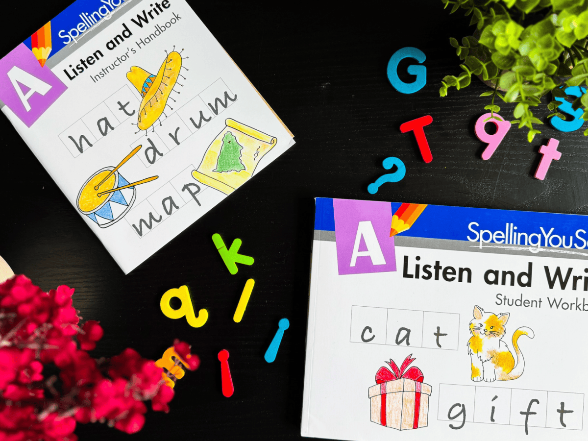Spelling You See Level A Review: A Gentle Kindergarten Spelling&nbsp;Curriculum