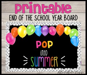 balloon bulletin board kit classroom summer theme decor