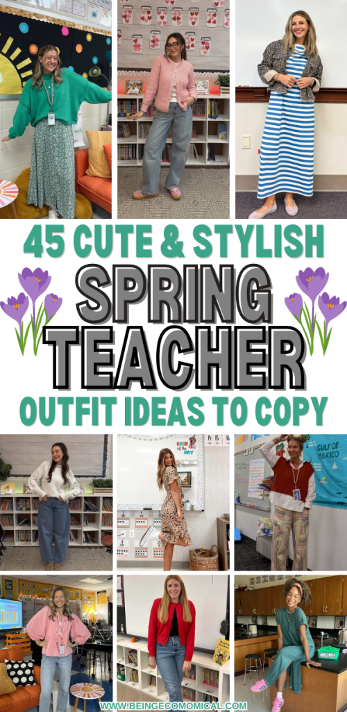 45 spring teacher outfit ideas to try this season
