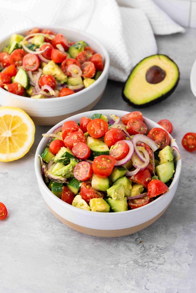 healthy avocado salad quick light dinner