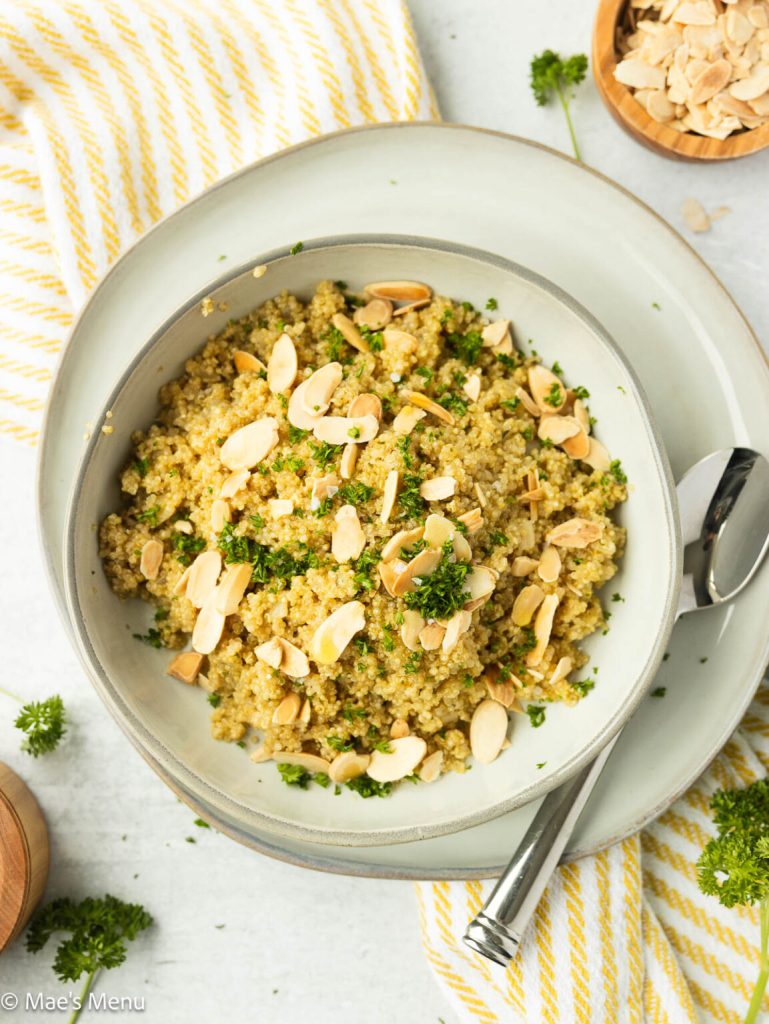 healthy quinoa pilaf easy dinner side