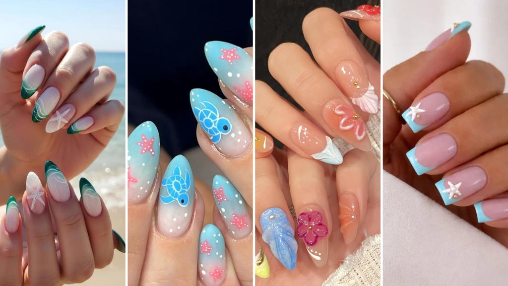 30 Ocean Nail Ideas That Are Perfect for&nbsp;Summer