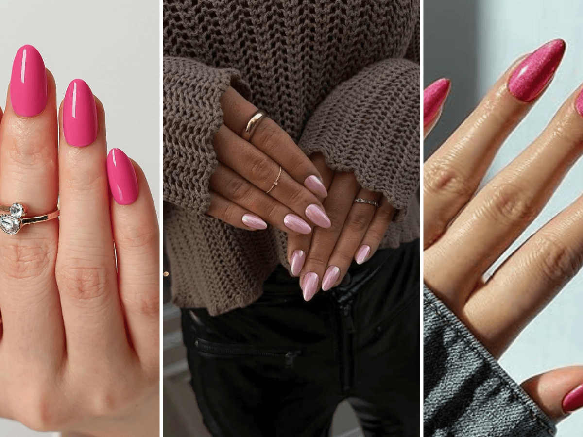 24 Pink Almond Nail Ideas That Are Soft, Stylish, and Always On&nbsp;Trend
